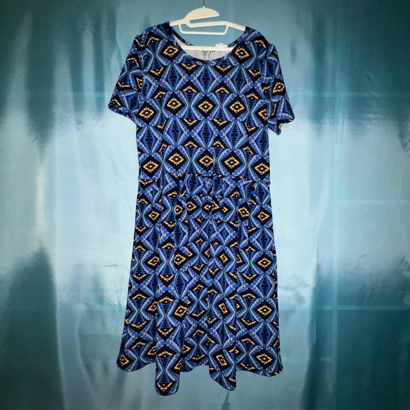 LuLaRoe Amelia Dress 3X - Picture 1 of 3